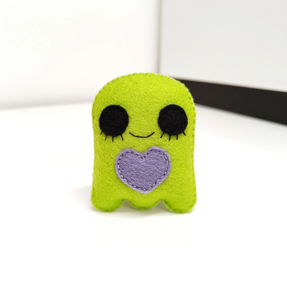 Duch kapesní #5 (lime, lavender)