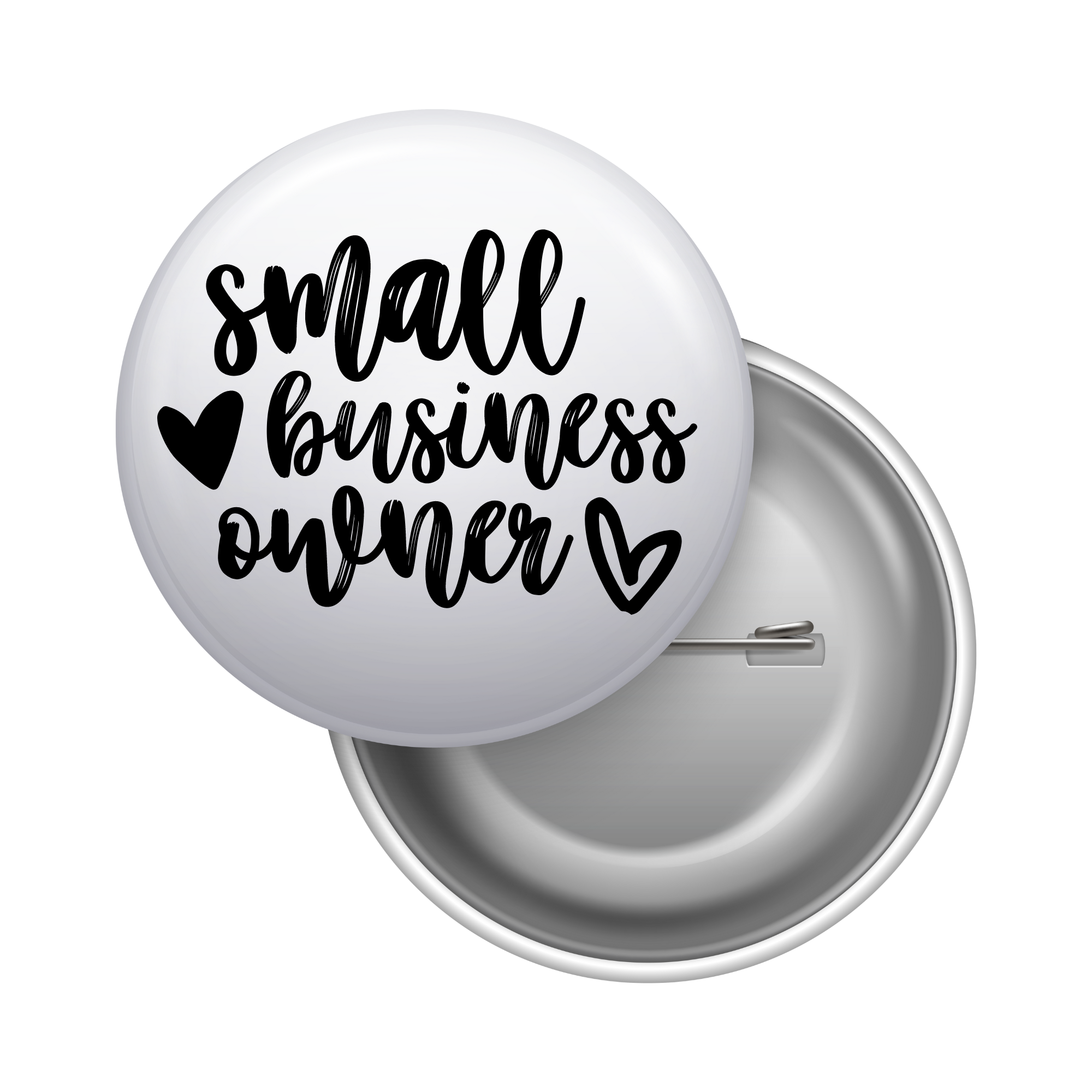 Placka - špendlík/magnet, 37mm - small business owner