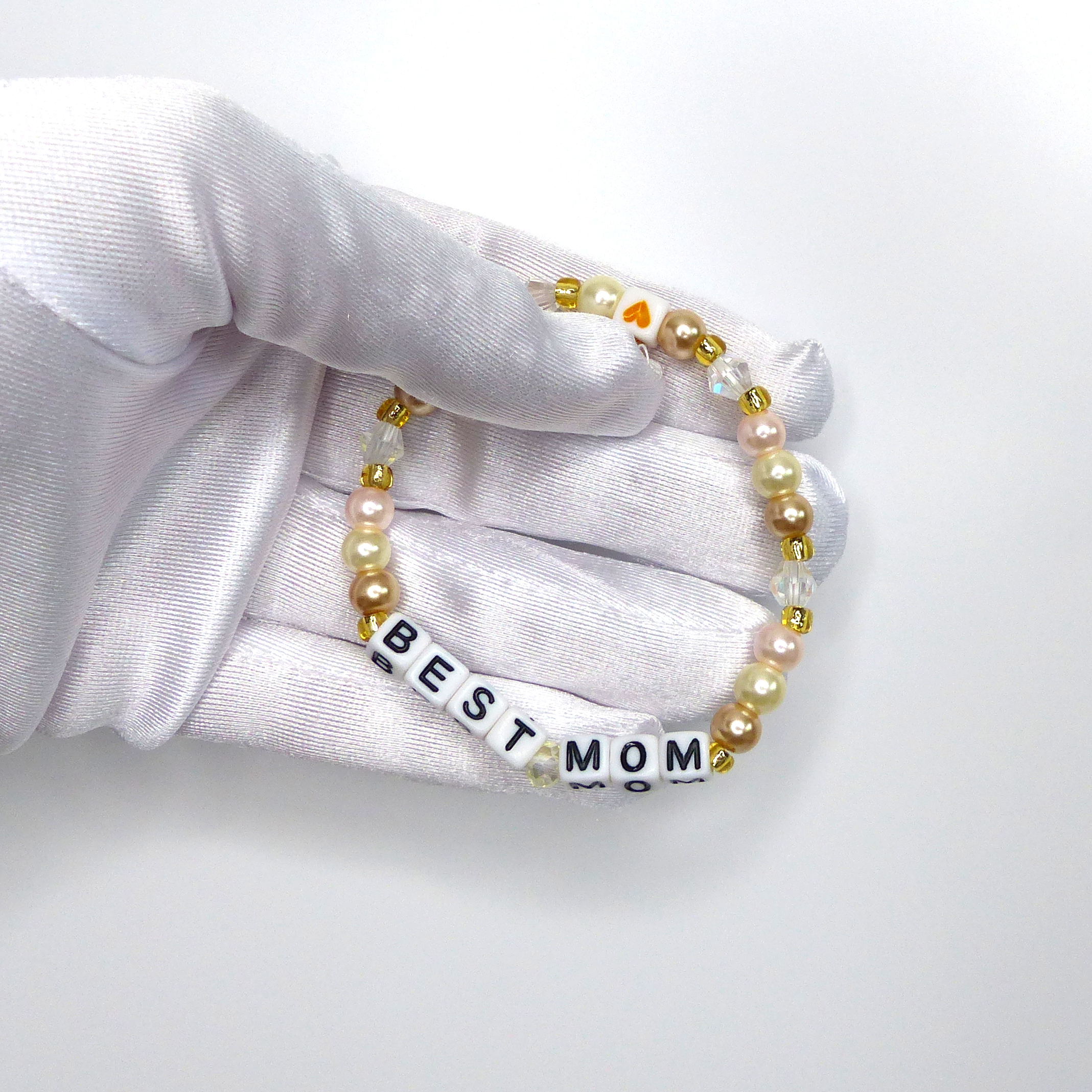 Náramek "BEST MOM" = nejlepší máma