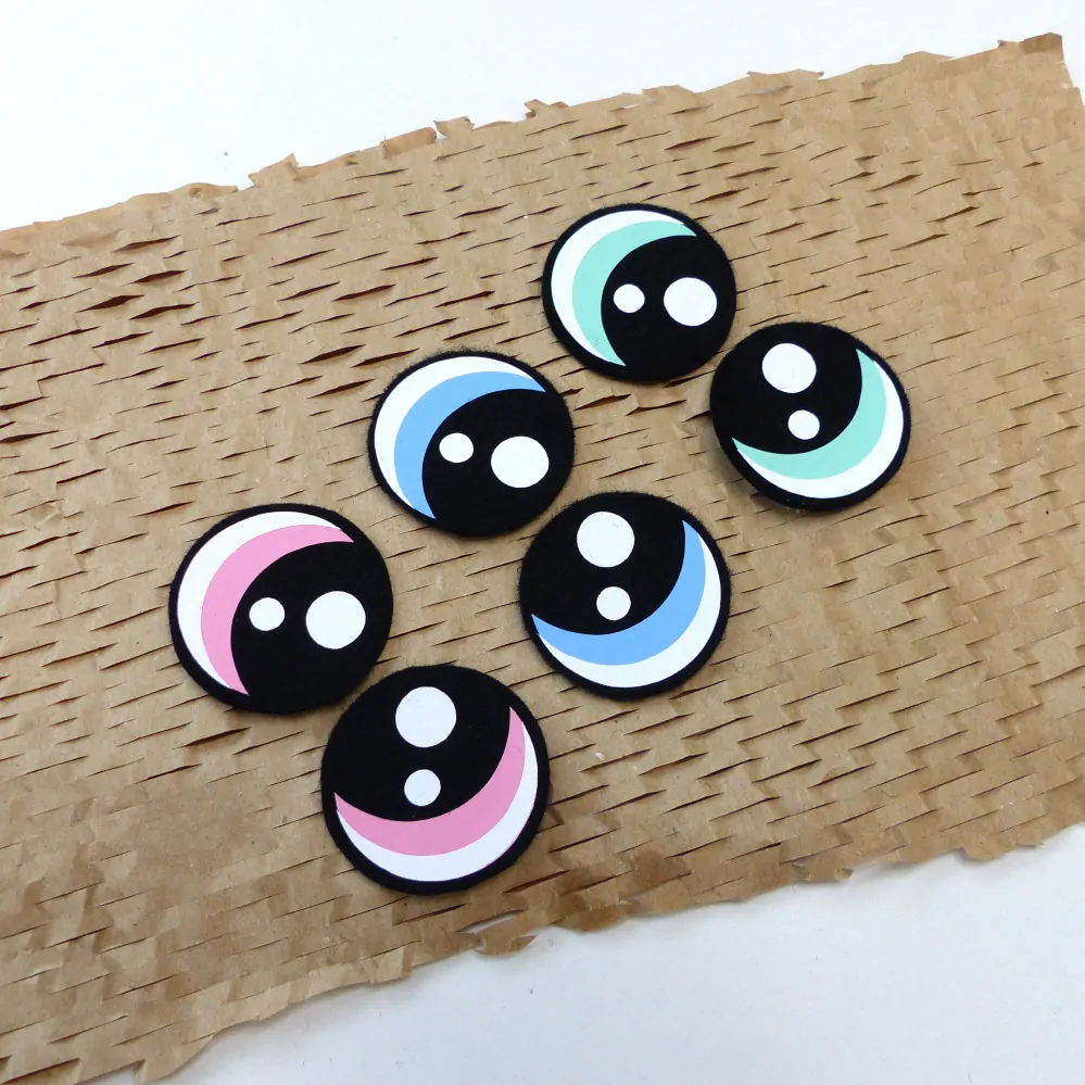 OČIČKA barevná - 35mm, typ č.3