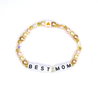Náramek "BEST MOM" = nejlepší máma