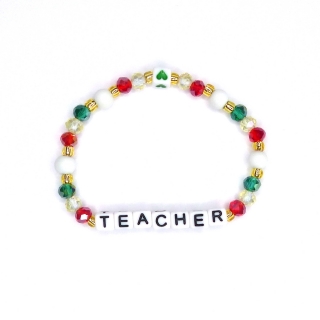 Náramek "TEACHER" = učitelka
