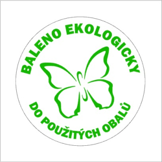 Samolepky "BALENO EKOLOGICKY" 4cm (arch 20ks)
