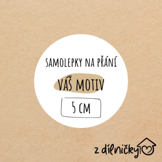 KRUH - 5cm (arch - 12ks samolepek)